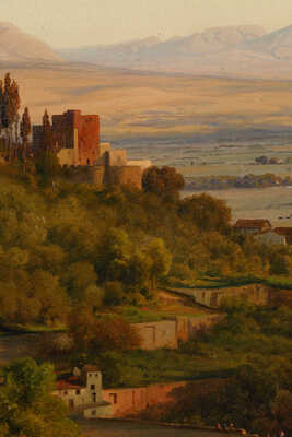 Ширмер Иоганн Вильгельм. Горный пейзаж